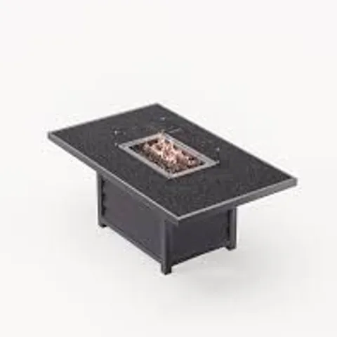 BOXED ROYALCRAFT RECTANGULAR FIRE PIT TABLE - GREY (1 BOX)