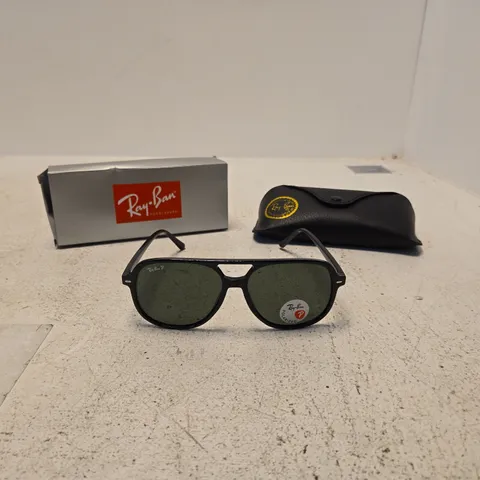 RAY-BAN SUNGLASSES β BLACK WAYFARER STYLE, MADE IN ITALY