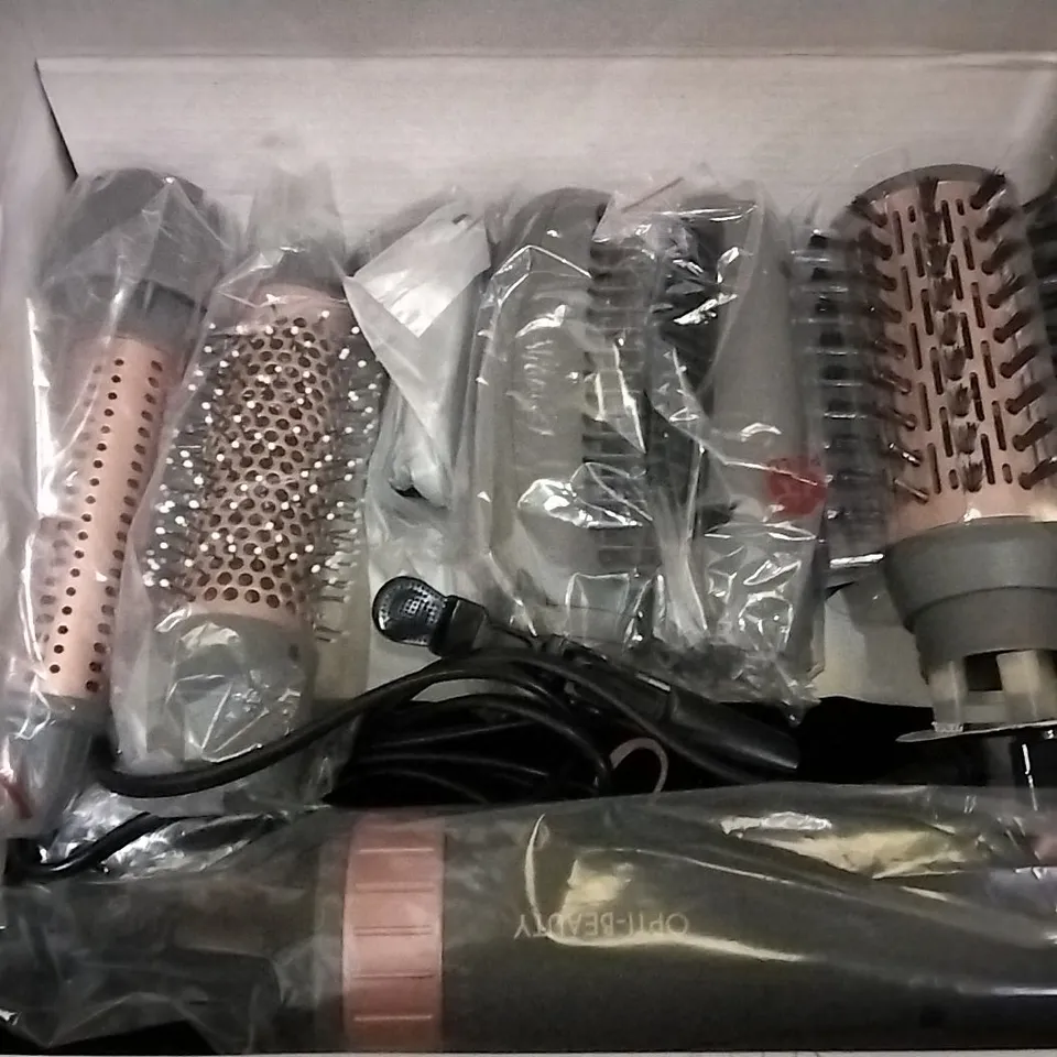 OPTI-BEAUTY HOT AIR MULTI- STYLER WITH ACCESSORIES