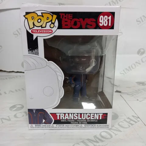 POP! TELEVISION THE BOYS - TRANSLUCENT VINYL FIGURE - 981