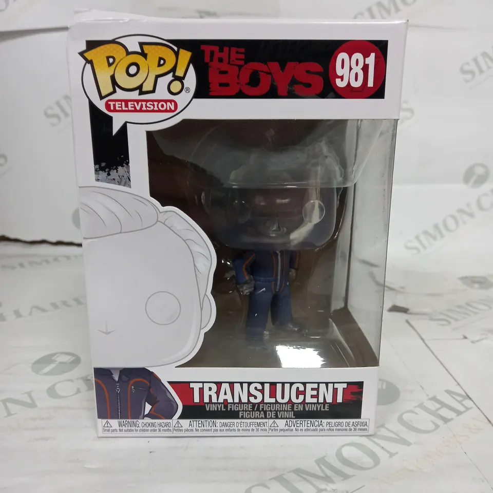 POP! TELEVISION THE BOYS - TRANSLUCENT VINYL FIGURE - 981