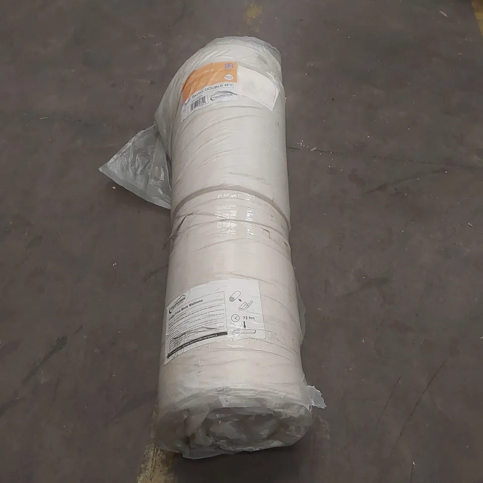QUALITY BAGGED AND ROLLED 15CM DEEP MEMORY FOAM 4FT SMALL DOUBLE MATTRESS 