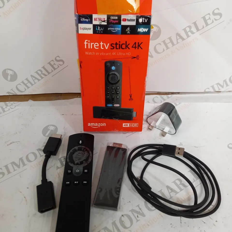 AMAZON FIRE TV STICK 4K BLACK 