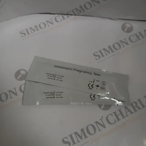 BOXED CLEAR RESPONSE MIDSTREAM PREGNANCY TEST. 
