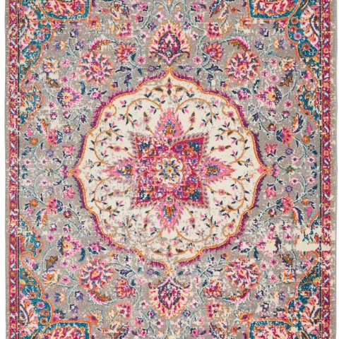 PASSION PSN22 GREY/MULTI RUG 6'7" X 9'6"