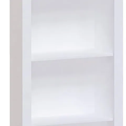 BOXED ARLINGTON 4-TIER BOOKCASE - WHITE