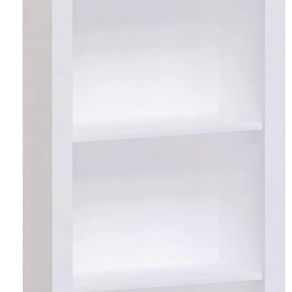 BOXED ARLINGTON 4-TIER BOOKCASE - WHITE