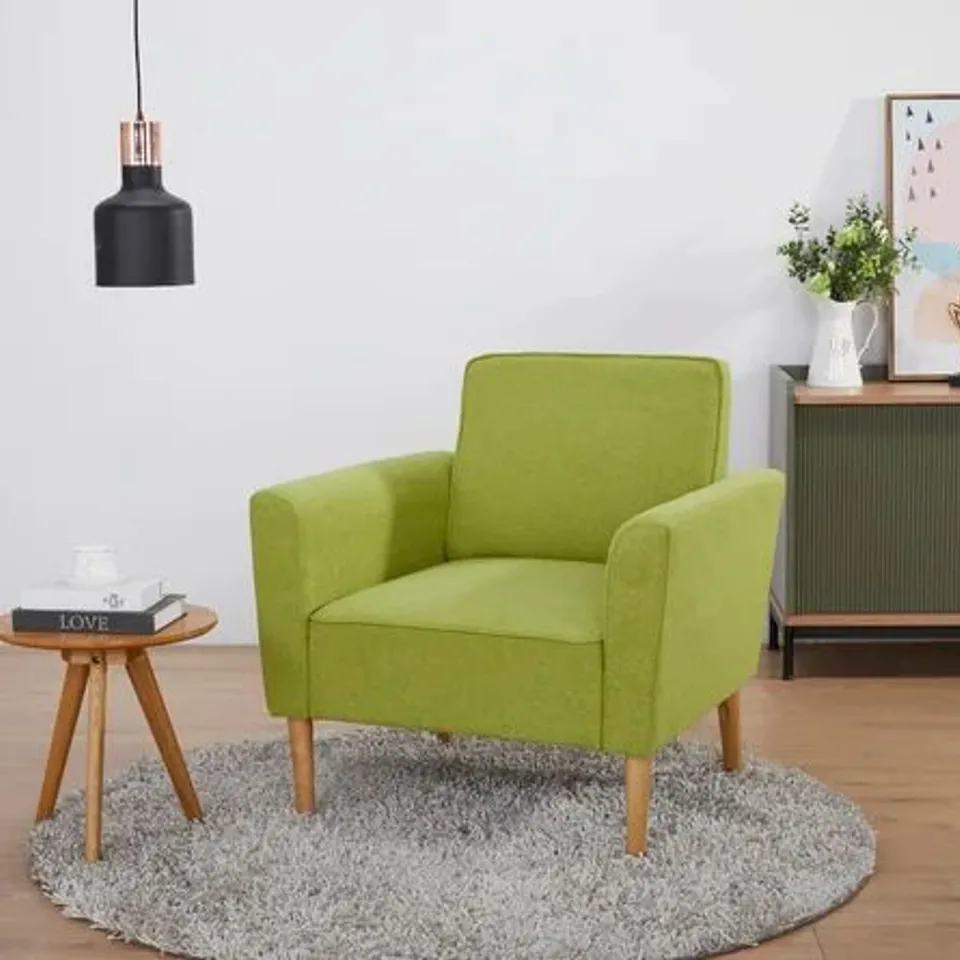 DESKINS ARMCHAIR UPHOLSTERY GREEN