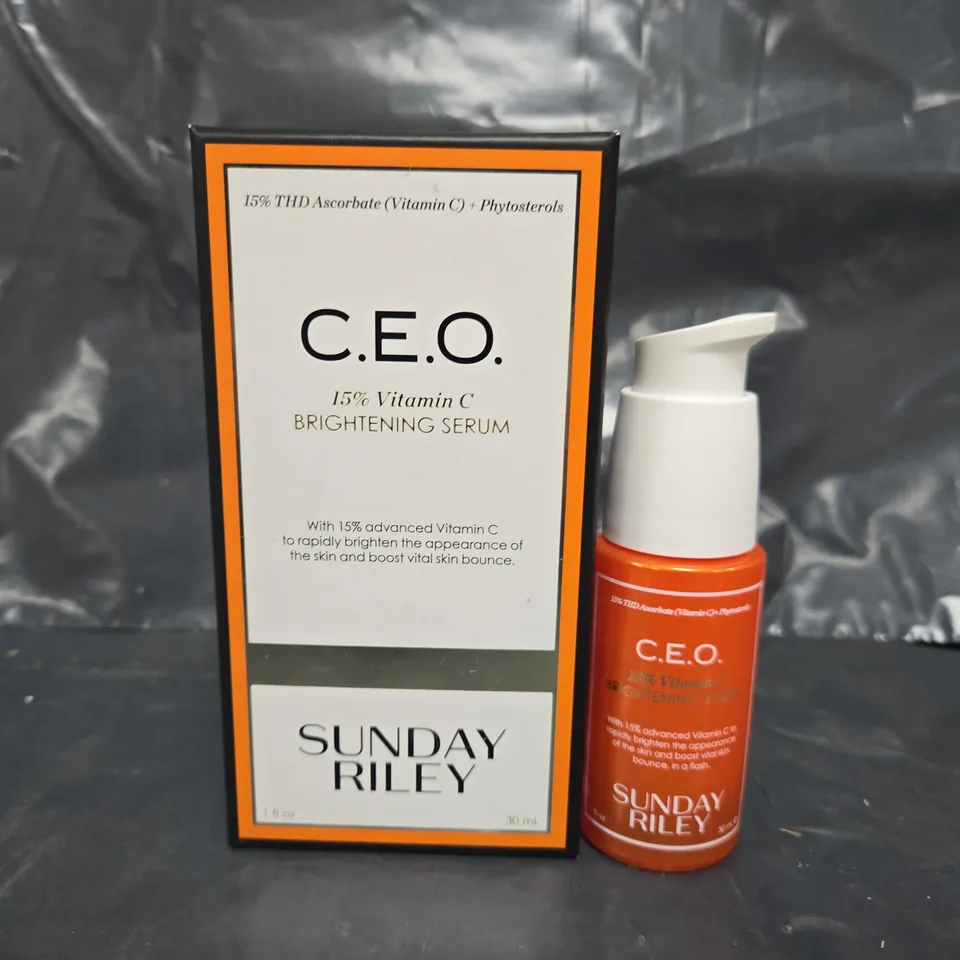 C.E.O SUNDAY RILEY CEO 15% VITAMIN C BRIGHTENING SERUM