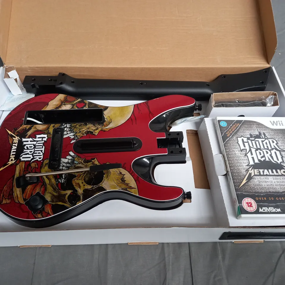 WII GUITAR HERO METALLICAN