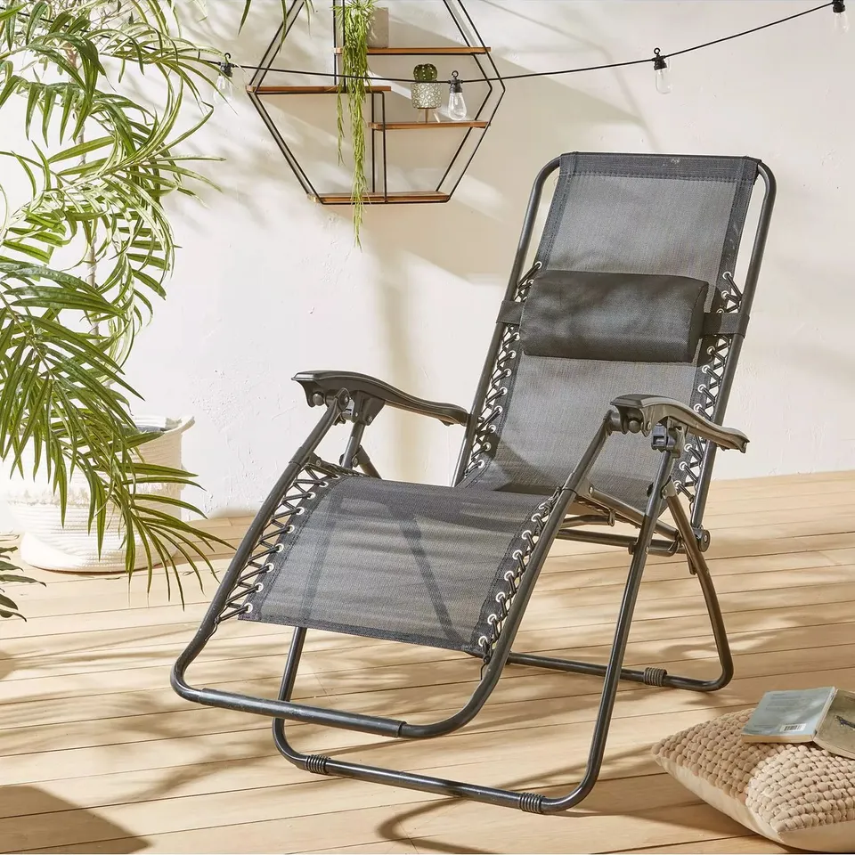 LUXURY RELAXER CHAIR BLACK