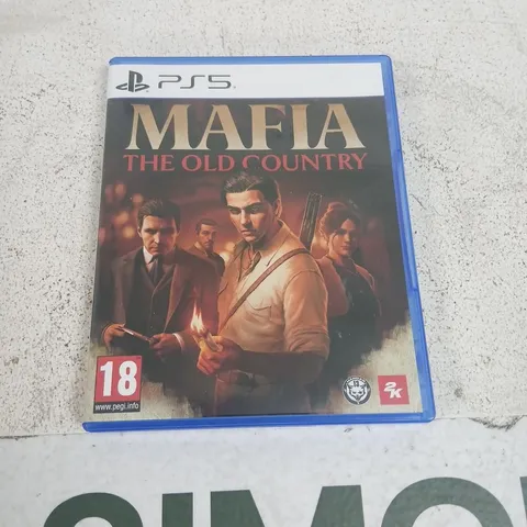 MAFIA: THE OLD COUNTRY – PLAYSTATION 5 (PS5) GAME