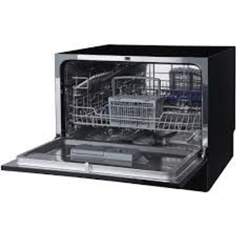 RUSSELL HOBBS RHTTDW6B TABLE TOP DISHWASHER - BLACK