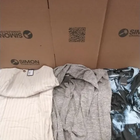 A PALLET TO CONTAIN APPROXIMATELY 110 BRAND NEW DESIGNER WOMEN'S CLOTHES WHICH INCLUDE;JD WILLIAMS DRESSES, SKIRTS SIMILAR PRODUCTS ETC