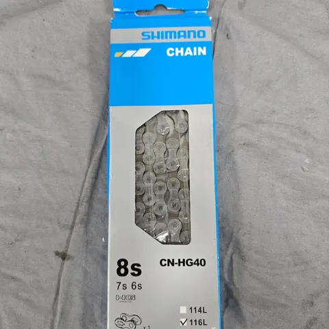 SHIMANO CN-HG40 BICYCLE CHAIN – 8/7/6-SPEED (116L)