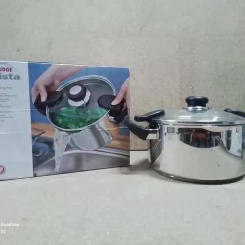 BOXED JUDGE VISTA 24CM DRAINING POT