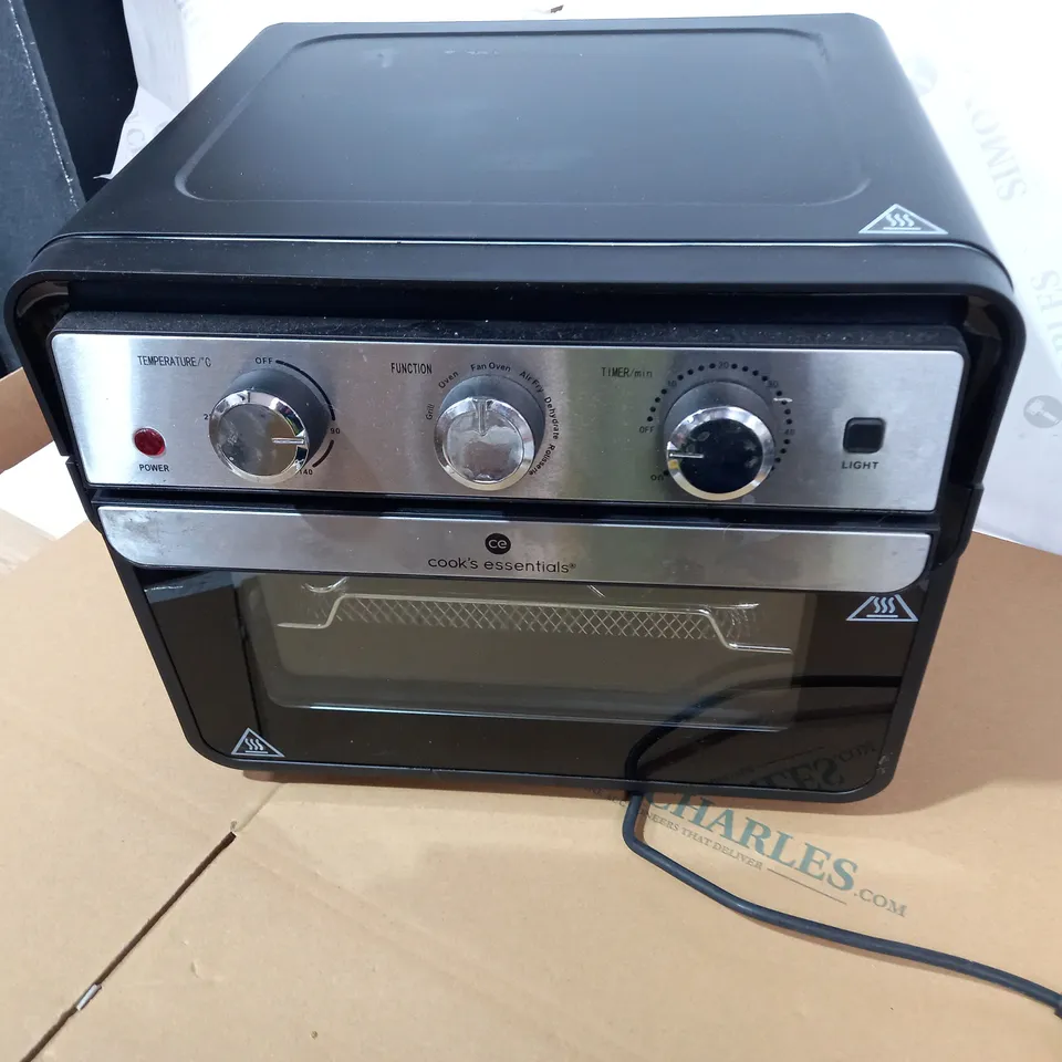 COOK'S ESSENTIALS MULTI-OVEN BLACK