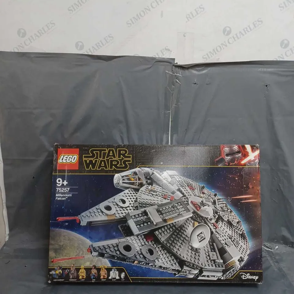 BOXED LEGO STAR WARS MILLENNIUM FALCON 75257