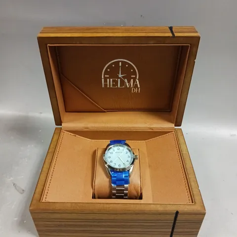 MENS HELMHA DH WATCH – STAINLESS STEEL STRAP – 3ATM WATER RESISTANT