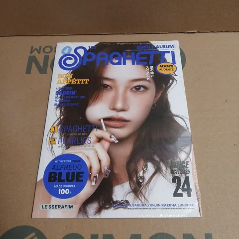 SEALED LE SSERAFIM – 1ST SINGLE ALBUM SPAGHETTI