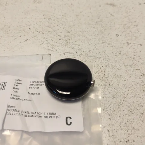 GOOGLE PIXEL WATCH (1ST GEN) 41MM CELLULAR – ALUMINIUM SILVER (NO STRAP)