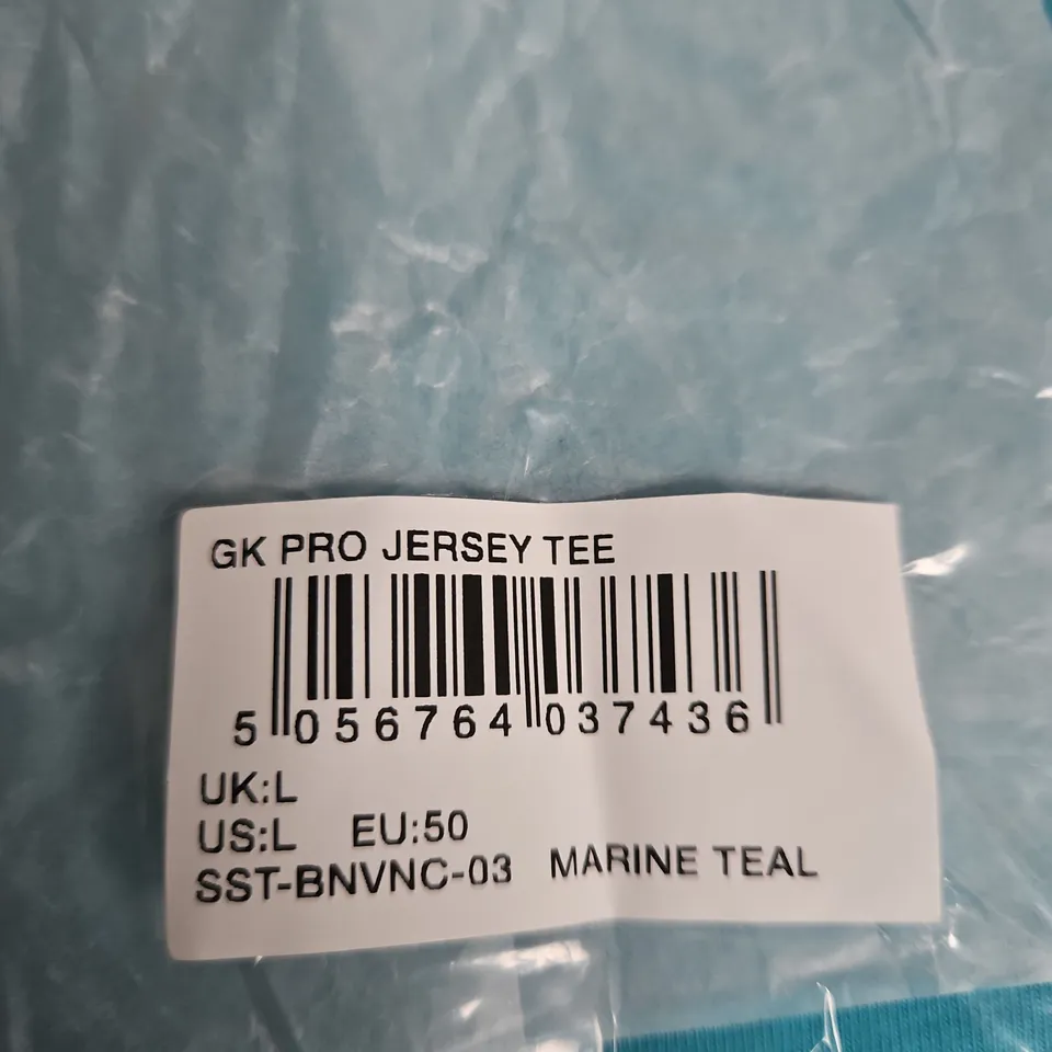 Gym King GK Pro Jersey Tee – Marine Teal, UK L