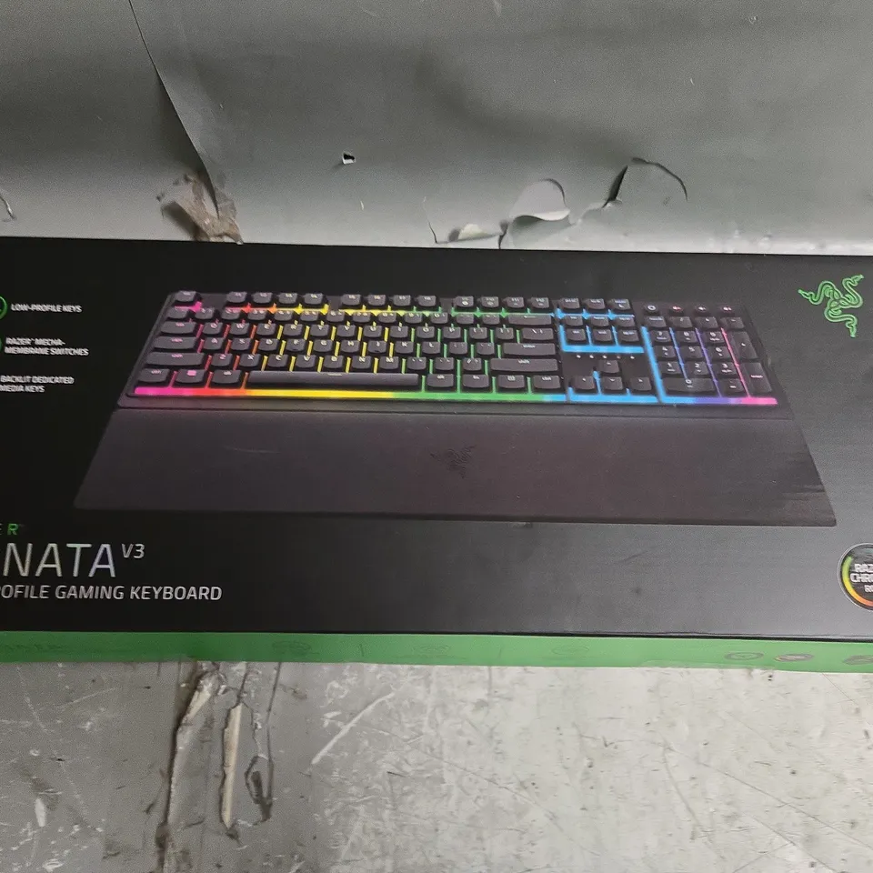 BOXED RAZER ORNATA V3 GAMING KEYBOARD 