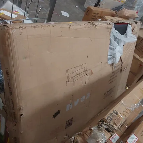 BOXED 3 SEATER CLIC CLAC SOFA BED