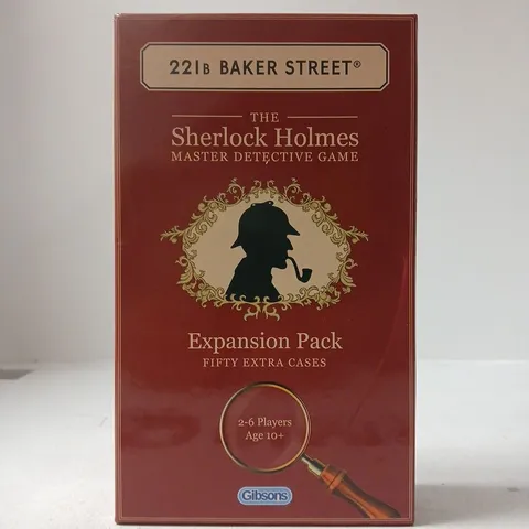 SHERLOCK HOLMES MASTER DETECTIVE GAME EXPANSION PACK – FIFTY EXTRA CASES (GIBSONS)