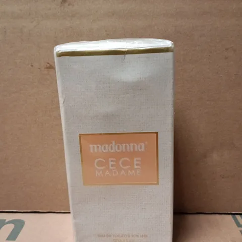 BOXED AND SEALED MADONNA CECE MADAME EAU DE TOILETTE 50ML