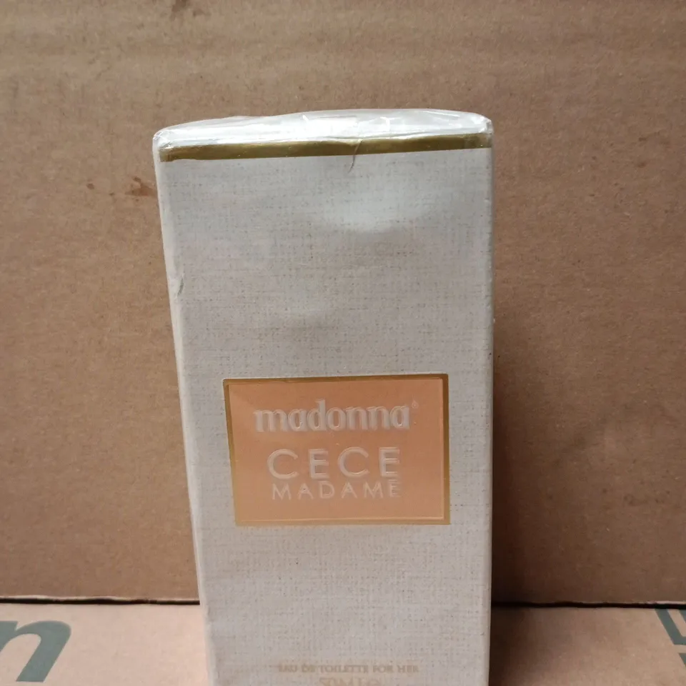 BOXED AND SEALED MADONNA CECE MADAME EAU DE TOILETTE 50ML