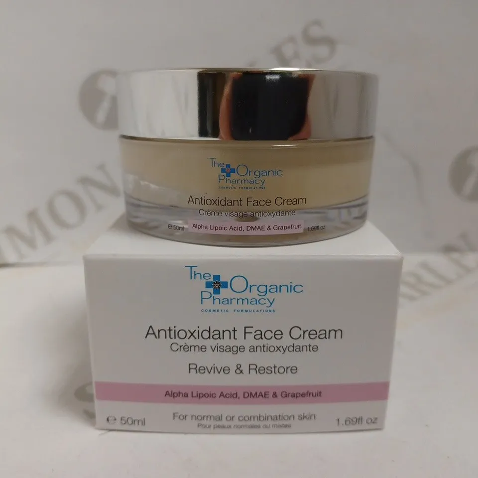 THE ORGANIC PHARMACY ANTIOXIDANT FACE CREAM - 50ML