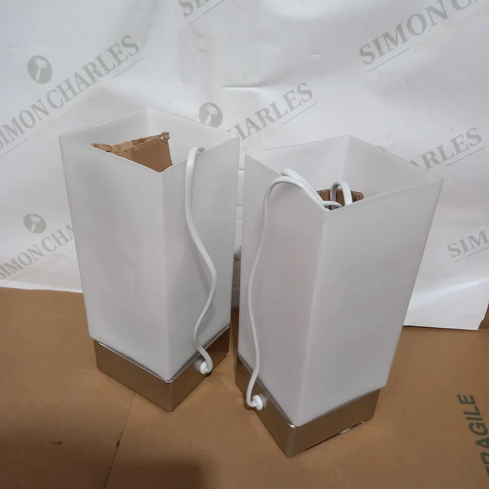 JOHN LEWIS MITCH TOUCH LAMP - SET OF 2