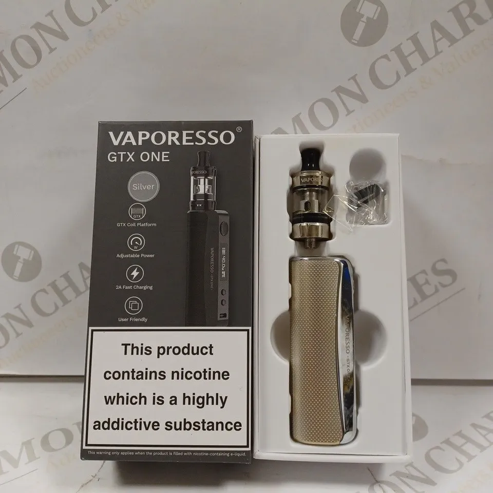 BOXED VAPORESSO GTX ONE IN SILVER