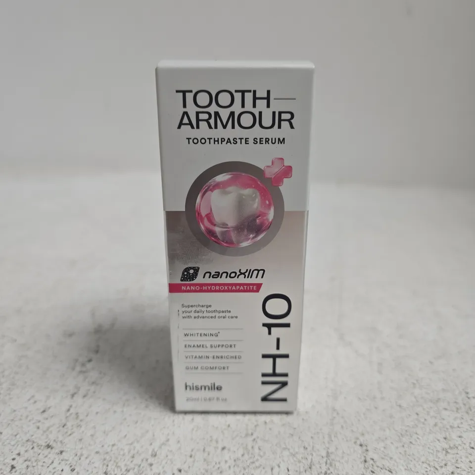 BOXED AND SEALED HISMILE TOOTH ARMOUR - TOOTHPASTE SERUM (20ML)