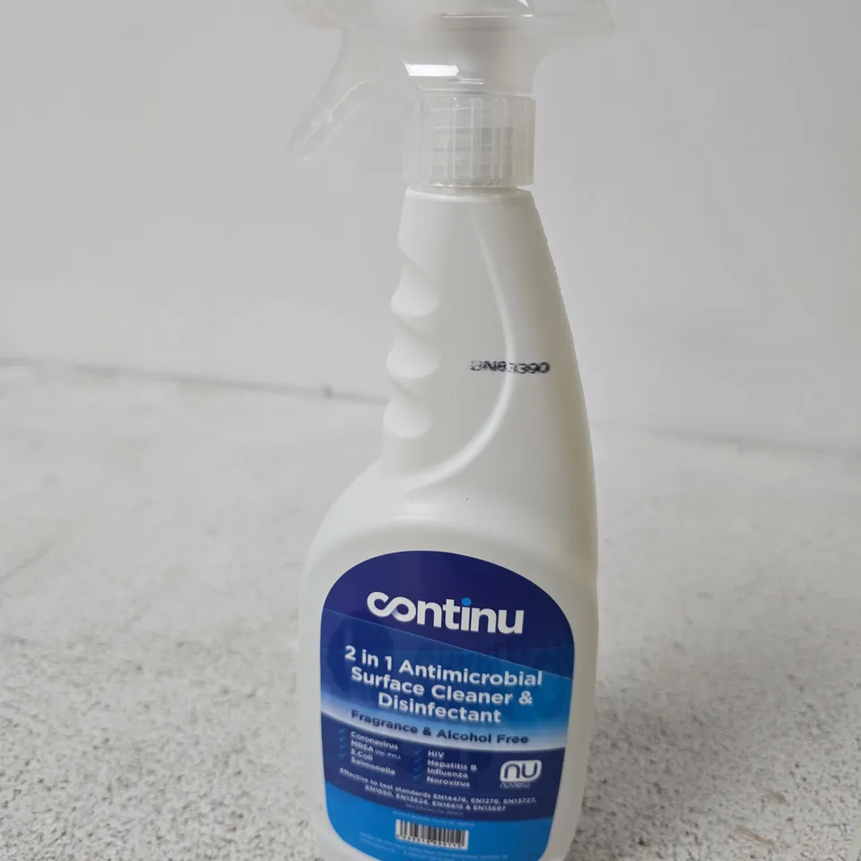 APPROXIMATELY 8 ASSORTED HOUSEHOLD LIQUIDS INCLUDING CIF CLEANBOOST AND CONTINU DISINFECTANT