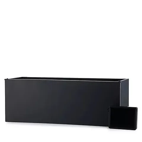 GARDEN REFLECTIONS 55CM PLANTER WITH SOLAR LIGHT