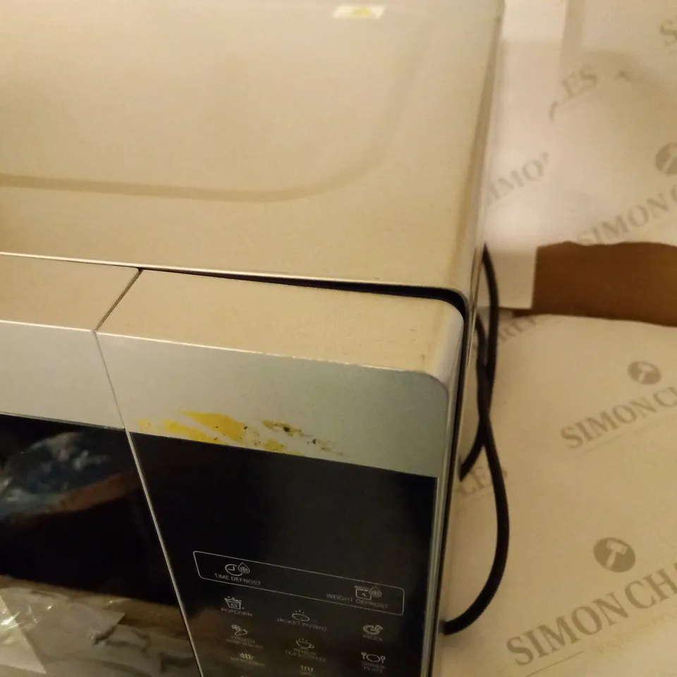 SHARP SILVER YC-MG81U-S MICROWAVE