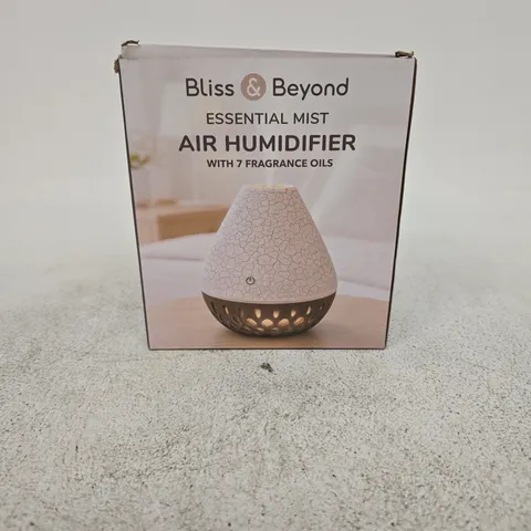 BLISS AND BEYOND ESSENTIAL MIST AIR HUMIDIFIER