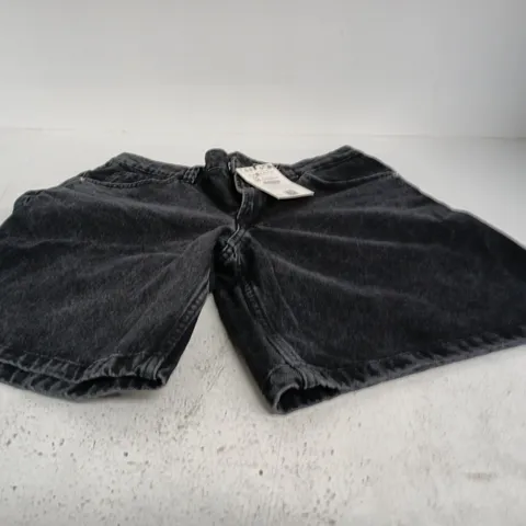 BERSHKA DENIM SHORTS - WOMEN'S, EU 36 (UK 8)