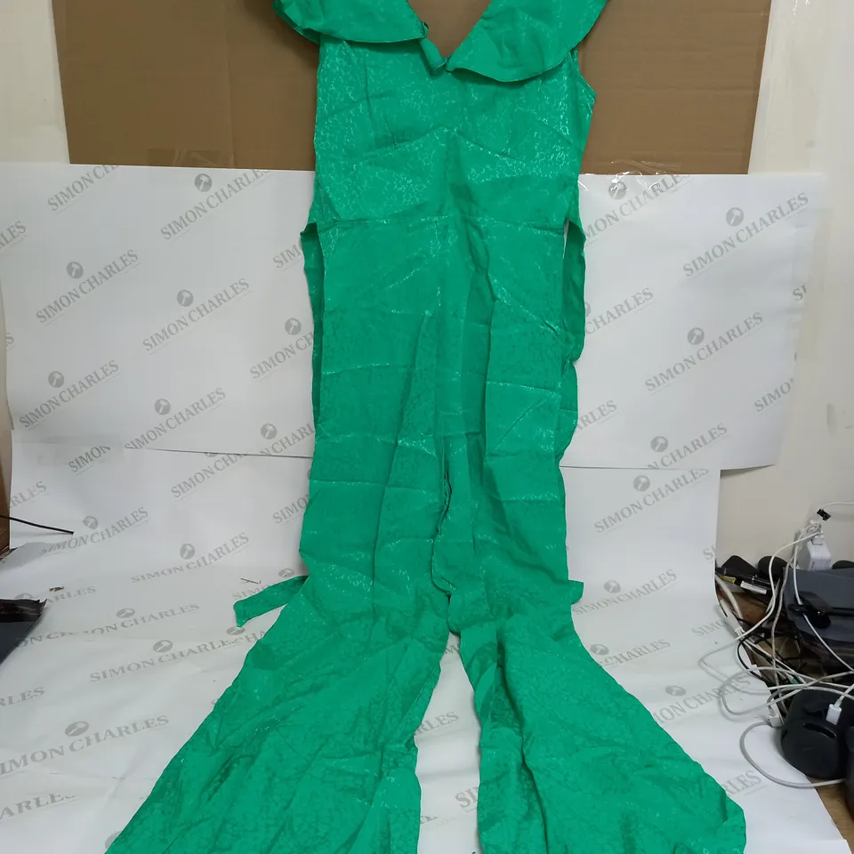 NOBODYS CHILD SUKI JUMPSUIT IN GREEN - UK 12
