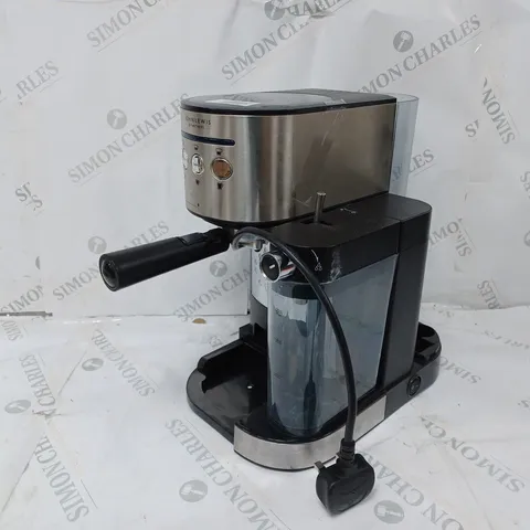 JOHN LEWIS PUMP ESPRESSO COFFEE MACHINE