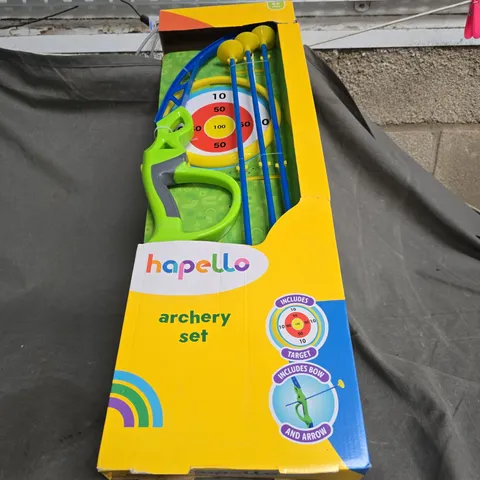 HAPELLO ARCHERY SET BOXED 6+