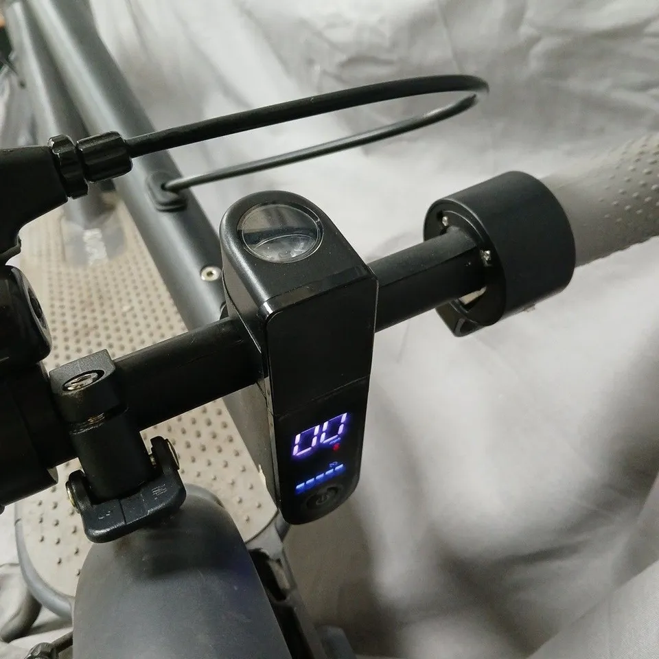 AOVOPRO Electric Scooter – Black frame with yellow wheel rims