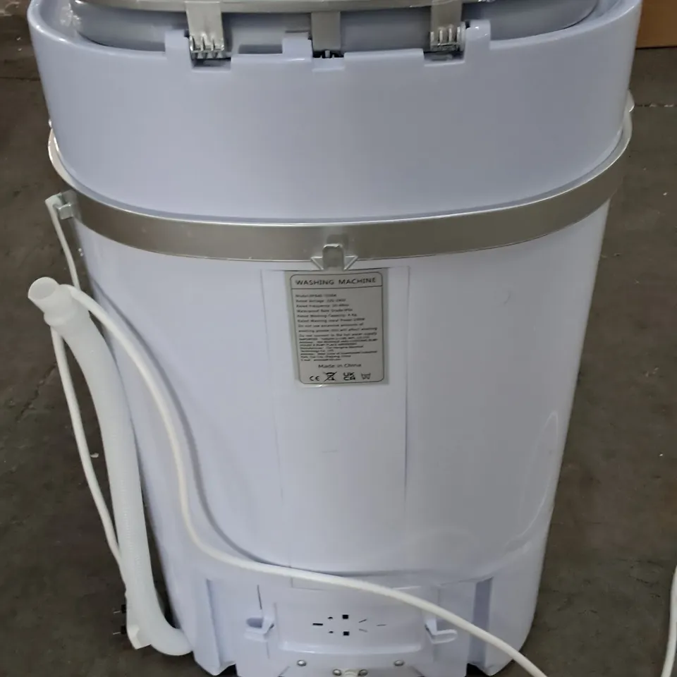 BOXED PORTABLE MINI WASHING MACHINE AND SPIN DRYER SYSTEM 