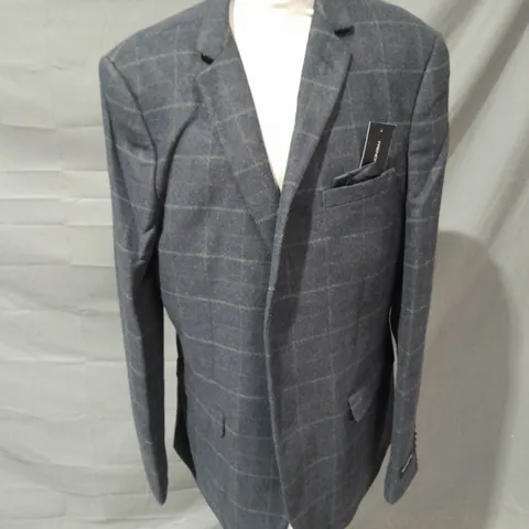 FRENCH CONNECTION DARK BLUE CHECK - 42