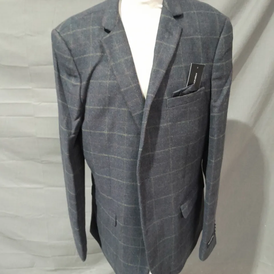 FRENCH CONNECTION DARK BLUE CHECK - 42