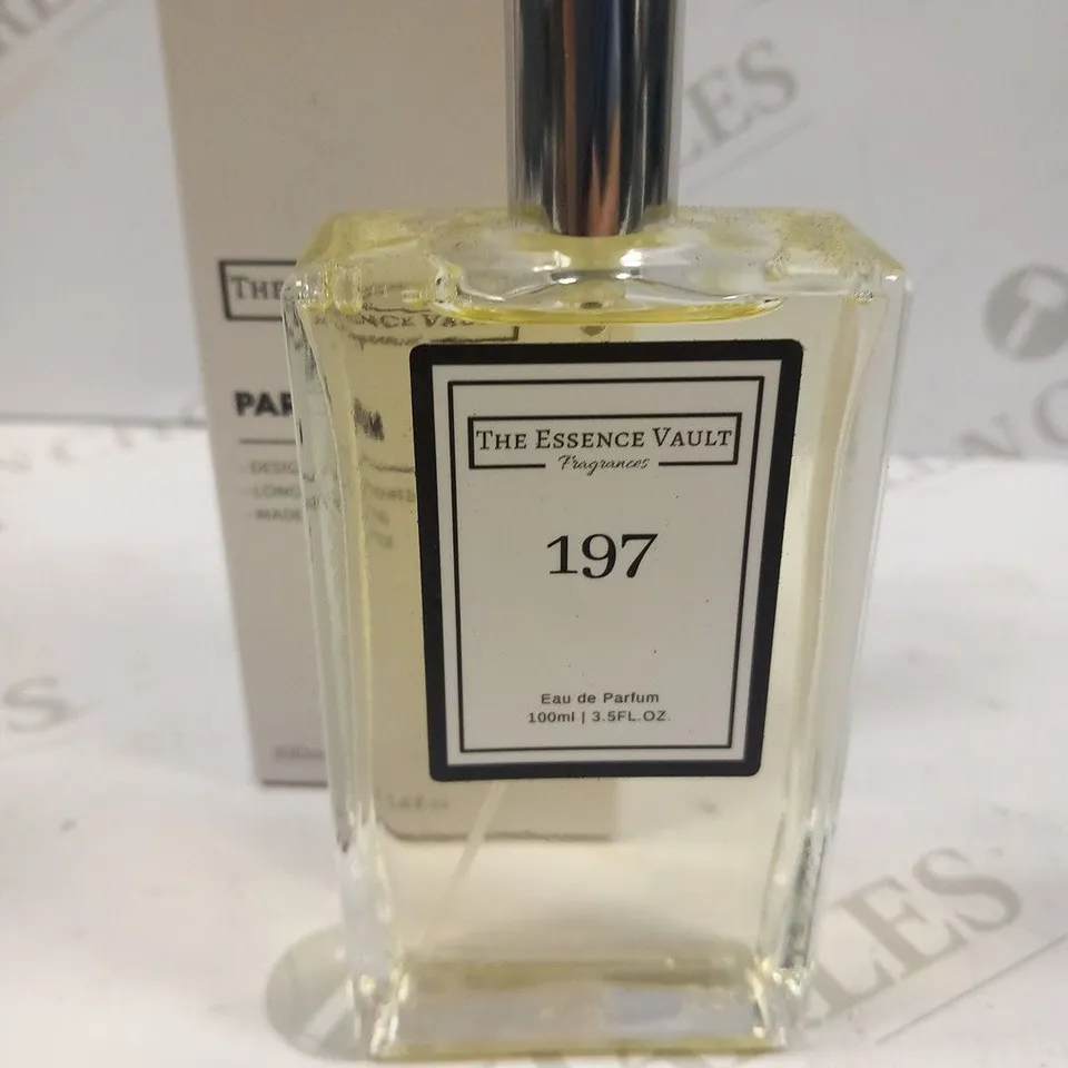 BOXED THE ESSENCE VAULT FRAGRANCES PARFUM NO 197 100ML