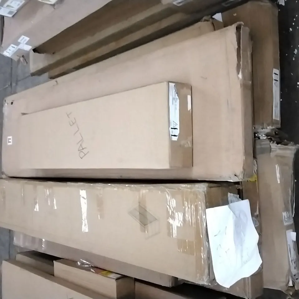 PALLET OF ASSORTED FLATPACK BOXED FURNITURE PARTS