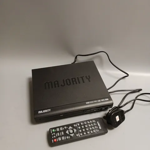 BOXED MAJORITY DVD PLAYER IN BLACK
